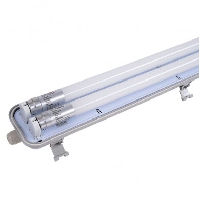 Fixture With LED Tube T8, 44W, (2*22W), White Light