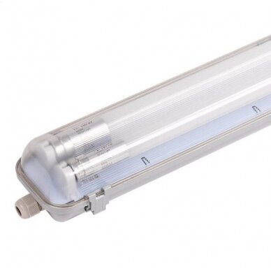 Fixture With LED Tube T8, 44W, (2*22W), White Light 1