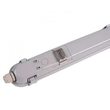 Fixture With LED Tube T8, 9W, (1*9W), White Light 2
