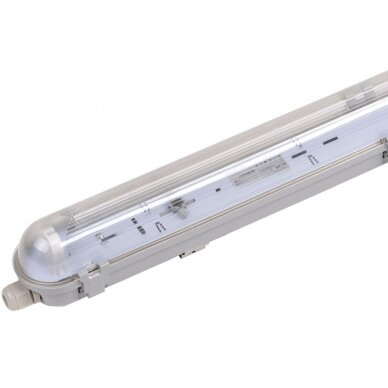 Šviestuvas T8 LED lempai 1*60cm su vieno galo maitinimu