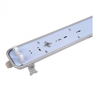 Fixture For 1 Side Power LED Tube T8, 2*150cm 1