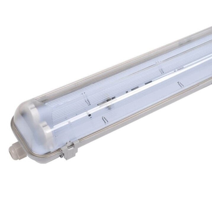 Fixture For 1 Side Power LED Tube T8, 2*150cm 2