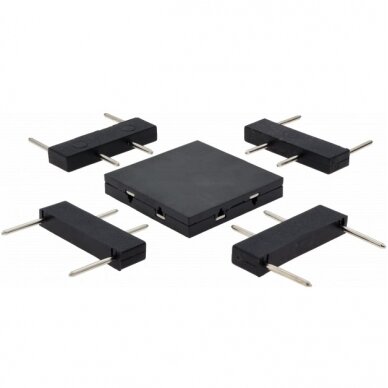 Cross Connector, Black 1