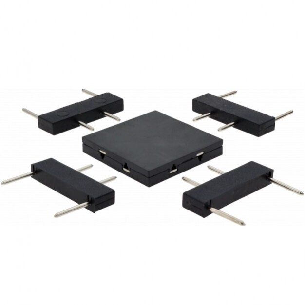 Cross Connector, Black 1