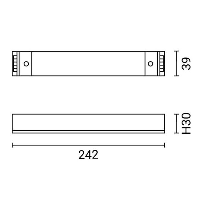 Straight Connector, For SKU 5386-5388 LED Linear Lights 3