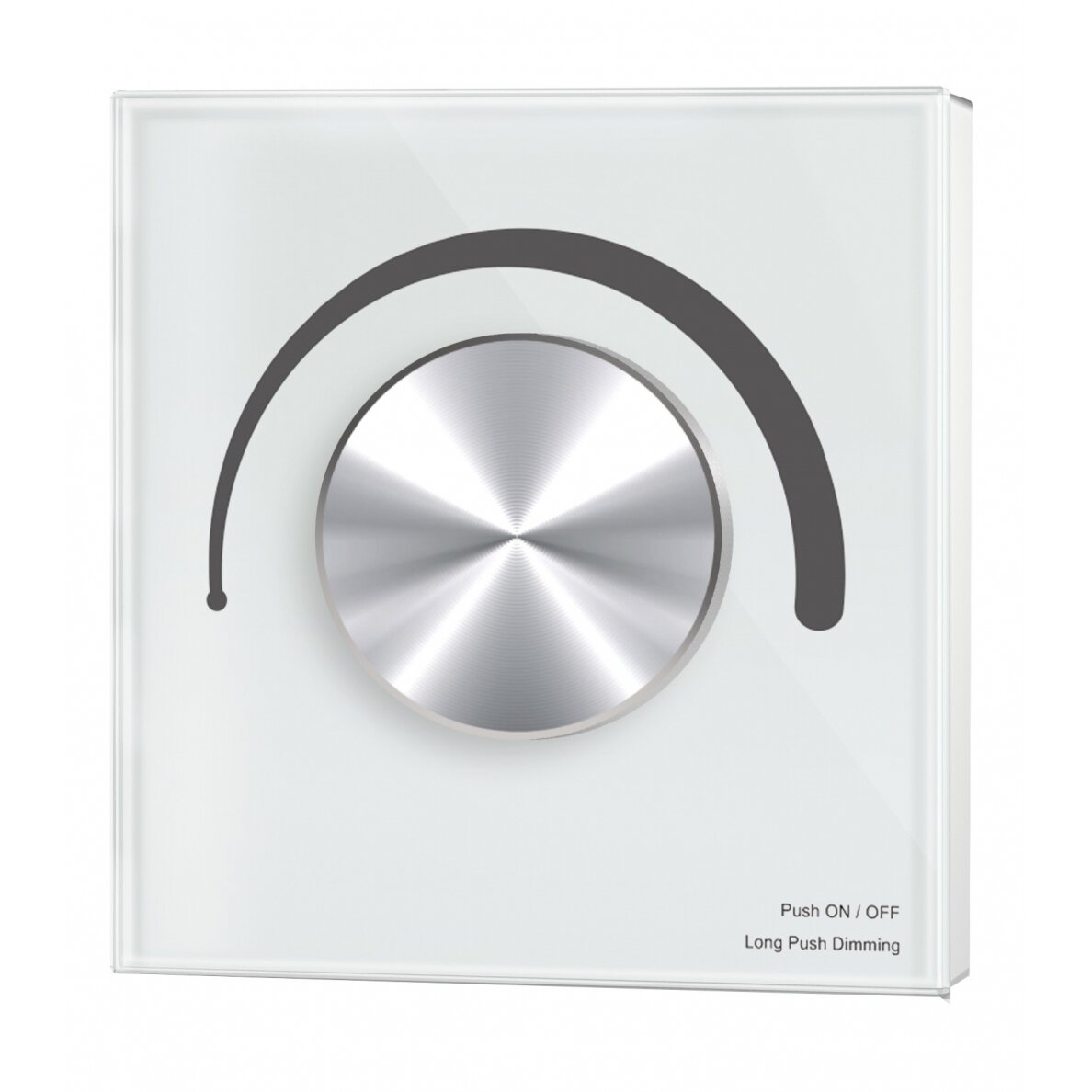 TRIAC RF Dimmer Wall Console, Rotary, White, 5 Years Warranty