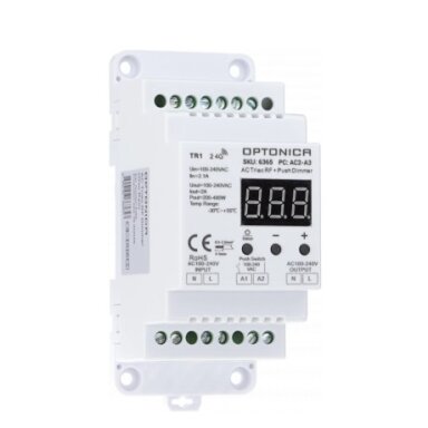 TRIAC Dimmer, AC100-240V, 2A, Remote Control