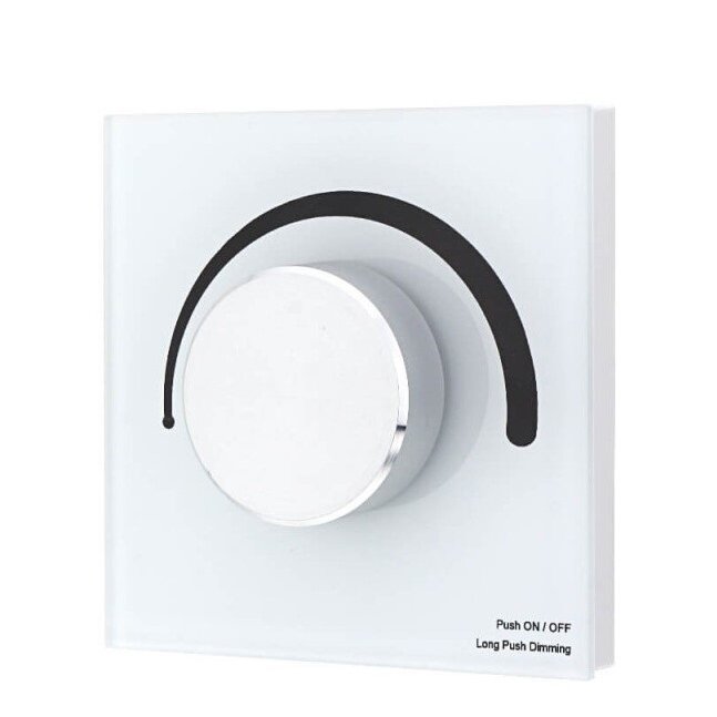 TRIAC RF Dimmer Wall Console, Rotary, White, 5 Years Warranty 1