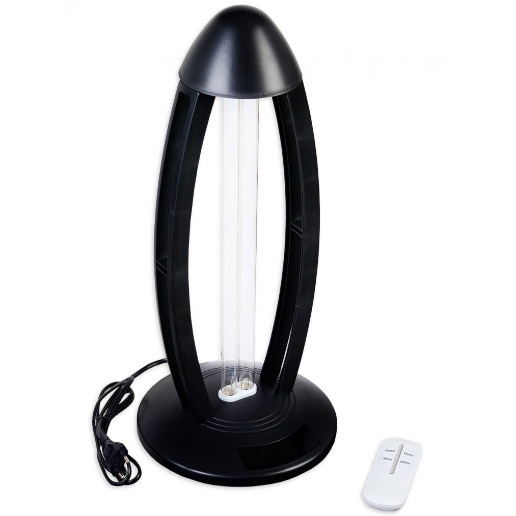 Ultraviolet Germicidal Sterilization Lamp, Black 2