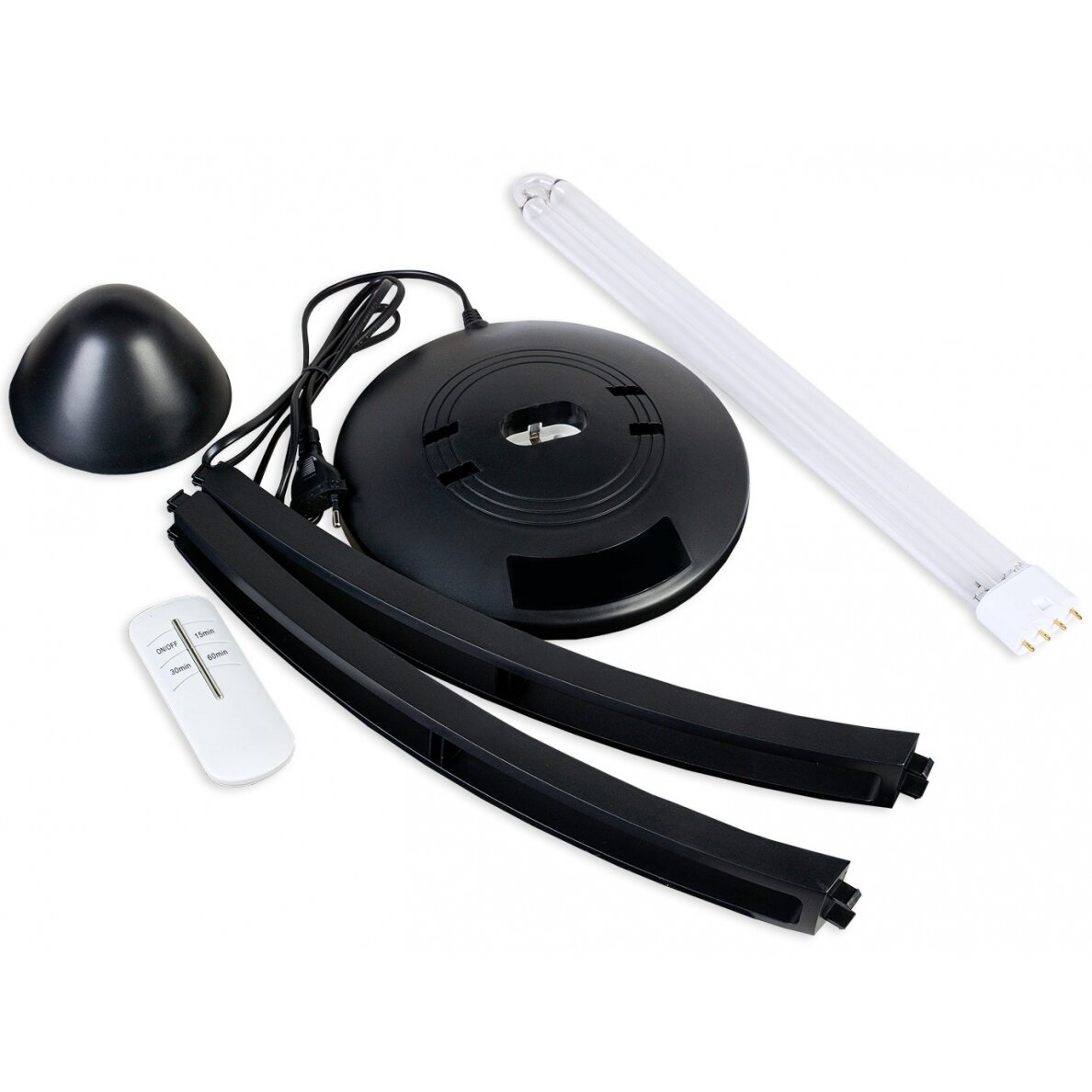 Ultraviolet Germicidal Sterilization Lamp, Black 1