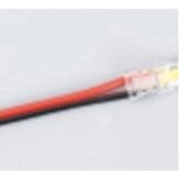 Clamp Connector with One End Wire for 3mm COB LED Strip