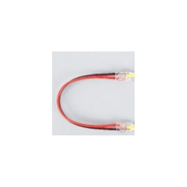 Užspaudžiama 2-jų galų jungtis su laidu COB 3mm LED juostai