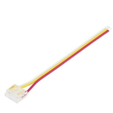 Fasten Connector with one End Wire for 10mm COB MAGIC RGB LED Strip 2