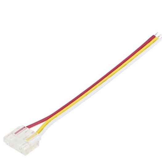 Fasten Connector with one End Wire for 10mm COB MAGIC RGB LED Strip 1