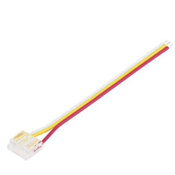 Fasten Connector with one End Wire for 10mm COB MAGIC RGB LED Strip 2