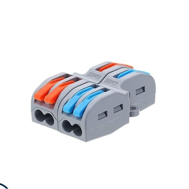 Užspaudžiamas laido sujungimas, 32A, 6 gyslos 1