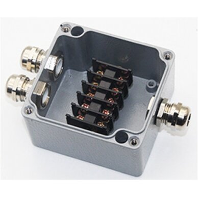 Waterproof Aluminium Box Terminal Block, IP68, Junction Box, 3 Terminals