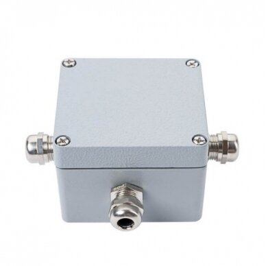 Waterproof Aluminium Box Terminal Block, IP68, Junction Box, 4 Terminals, Diagonal 2