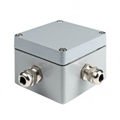 Waterproof Aluminium Box Terminal Block, IP68, Junction Box, 4 Terminals, Diagonal 3