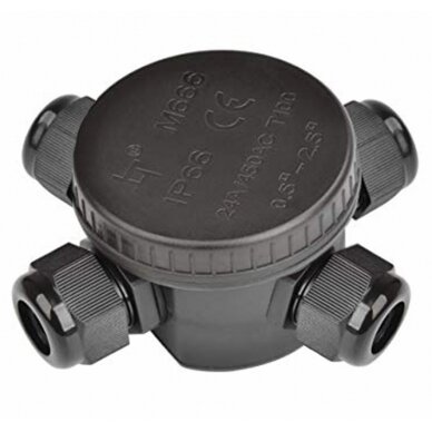 Waterproof Box Terminal Block, IP44, Splitter Box, 4 Terminals