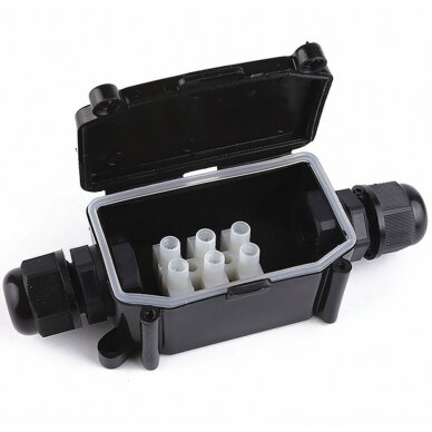 Waterproof Box Terminal Block, IP68, Junction Box, 2 Terminals