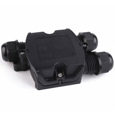 Waterproof Box Terminal Block, IP68, Splitter Box, 3 Terminals