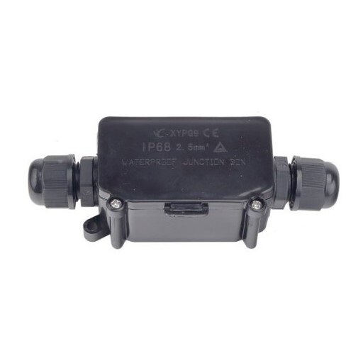 Waterproof Box Terminal Block, IP68, Junction Box, 2 Terminals 1