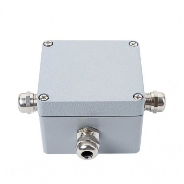 Waterproof Aluminium Box Terminal Block, IP68, Junction Box, 4 Terminals, Diagonal 2