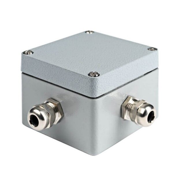 Waterproof Aluminium Box Terminal Block, IP68, Junction Box, 4 Terminals, Diagonal 3