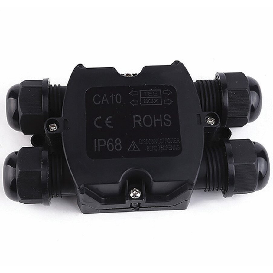 Waterproof Box Terminal Block, IP68, Splitter Box, 4 Terminals