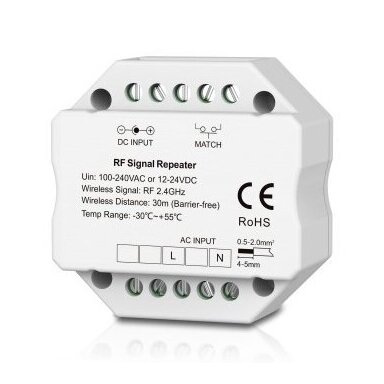 Wi-Fi signalo kartotuvas, AC100-240/12-24V