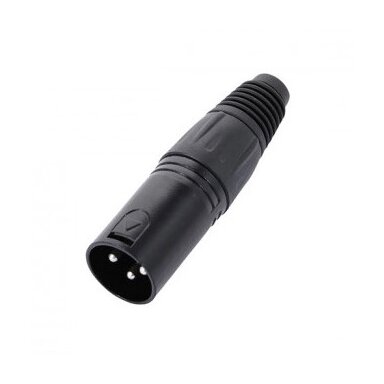 XLR jungtis, 3 kontaktai, tėvelis